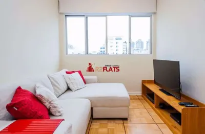 Flat com 2 quartos para alugar na Alameda dos Anapurus, 1680, Moema, São Paulo