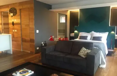 Flat com 1 quarto à venda na Rua Sansão Alves dos Santos, 343, Brooklin, São Paulo