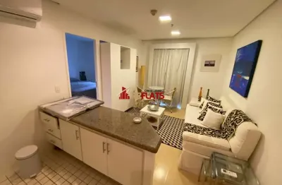 Flat com 1 quarto para alugar na Rua Bandeira Paulista, 789, Itaim Bibi, São Paulo