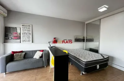 Flat com 1 quarto para alugar na Avenida Santo Amaro, 4111, Brooklin, São Paulo
