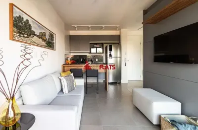 Flat com 1 quarto para alugar na Rua Oliveira Dias, 444, Jardins, São Paulo