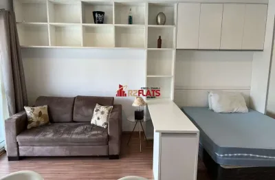 Flat com 1 quarto para alugar na Avenida Santo Amaro, 4111, Brooklin, São Paulo
