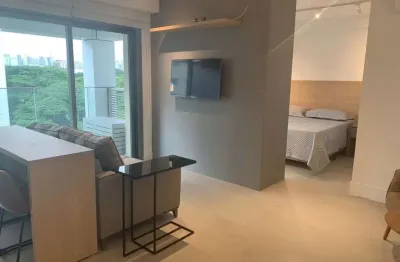 Flat com 1 quarto para alugar na Rua Oliveira Dias, 444, Jardins, São Paulo