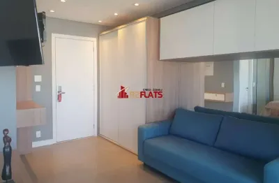 Flat com 1 quarto para alugar na Avenida Santo Amaro, 3131, Brooklin Paulista, São Paulo