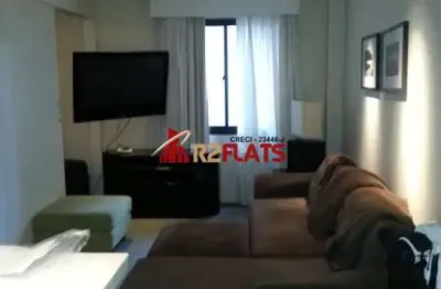 Flat com 1 quarto para alugar na Avenida Jamaris, 155, Moema, São Paulo