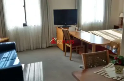 Flat com 1 quarto para alugar na Avenida Jamaris, 101, Moema, São Paulo