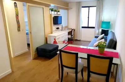 Flat com 1 quarto para alugar na Avenida Jamaris, 100, Moema, São Paulo