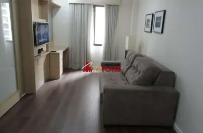 Flat com 1 quarto para alugar na Avenida Jamaris, 140, Moema, São Paulo