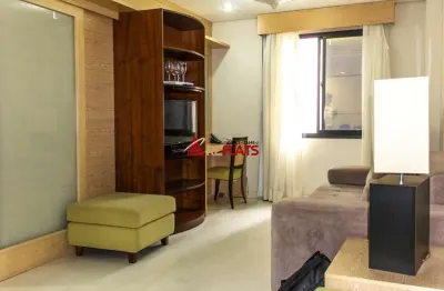 Flat com 1 quarto para alugar na Avenida Jamaris, 100, Moema, São Paulo