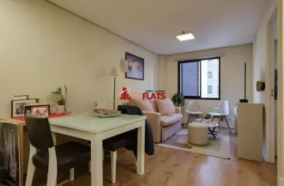 Flat com 1 quarto para alugar na Avenida Jamaris, 110, Moema, São Paulo