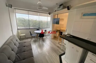 Flat com 1 quarto para alugar na Rua Doutor Chibata Miyakoshi, 183, Morumbi, São Paulo