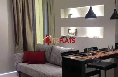 Flat com 1 quarto para alugar na Rua Henri Dunant, 1066, Chácara Santo Antônio, São Paulo