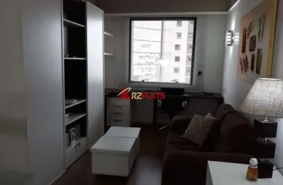 Flat com 1 quarto para alugar na Rua Joaquim Floriano, 466, Itaim Bibi, São Paulo