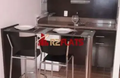 Flat com 1 quarto para alugar na Rua Joaquim Floriano, 466, Itaim Bibi, São Paulo