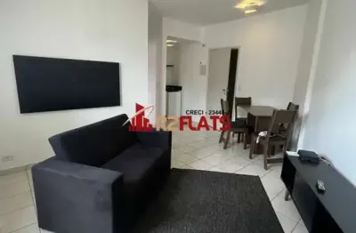 Flat com 1 quarto para alugar na Avenida Miruna, 399, Moema, São Paulo
