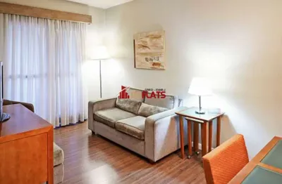 Flat com 2 quartos para alugar na Rua Sansão Alves dos Santos, 373, Brooklin, São Paulo