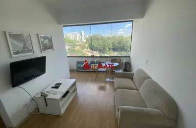 Flat com 1 quarto para alugar na Rua Doutor Chibata Miyakoshi, 183, Morumbi, São Paulo