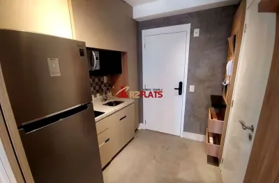 Flat com 1 quarto para alugar na Alameda Iraé, 664, Moema, São Paulo