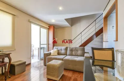 Flat com 2 quartos para alugar na Rua Tuim, 50, Moema, São Paulo