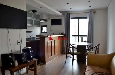 Flat com 1 quarto à venda na Avenida Moema, 177, Moema, São Paulo