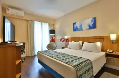Flat com 1 quarto à venda na Avenida Sabiá, 825, Moema, São Paulo