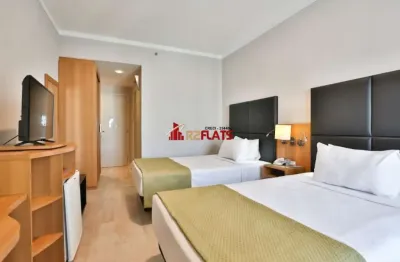 Flat com 1 quarto à venda na Avenida Sabiá, 825, Indianópolis, São Paulo
