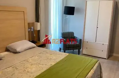 Flat com 1 quarto à venda na Avenida Sabiá, 825, Moema, São Paulo