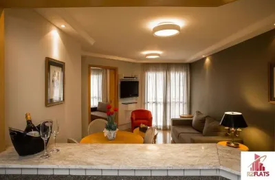 Flat com 2 quartos à venda na Avenida Miruna, 320, Moema, São Paulo
