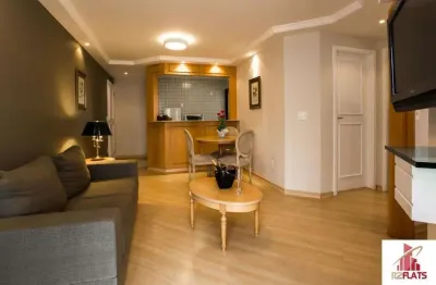 Flat com 2 quartos à venda na Avenida Miruna, 320, Moema, São Paulo