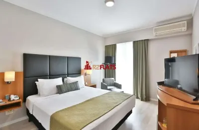 Flat com 1 quarto à venda na Avenida Sabiá, 825, Moema, São Paulo