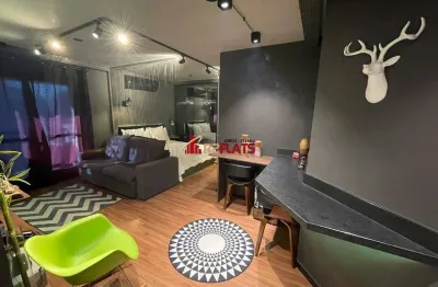 Flat com 1 quarto à venda na Avenida Miruna, 320, Moema, São Paulo