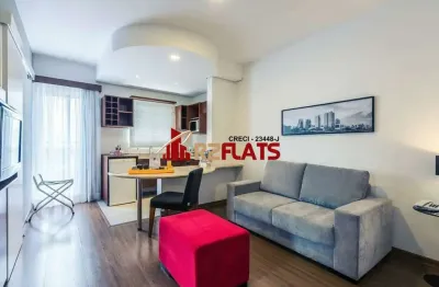 Flat com 1 quarto à venda na Rua Funchal, 113, Vila Olímpia, São Paulo