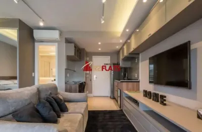 Flat com 1 quarto à venda na Avenida Santo Amaro, 3131, Brooklin, São Paulo