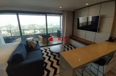 Flat com 1 quarto para alugar na Avenida Eusébio Matoso, 218, Pinheiros, São Paulo