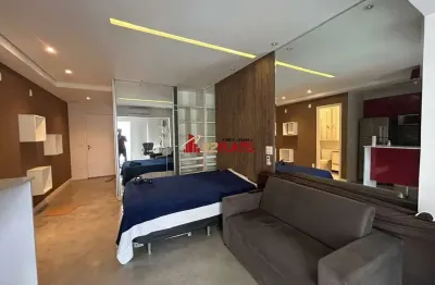 Flat com 1 quarto para alugar na Rua Michigan, 531, Brooklin, São Paulo