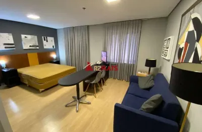 Flat com 1 quarto para alugar na Avenida Jamaris, 101, Moema, São Paulo