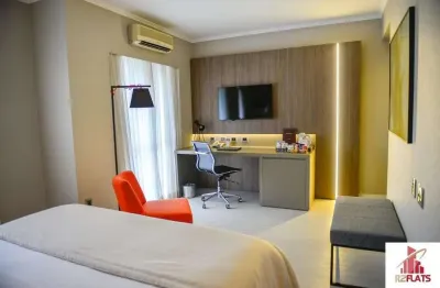 Flat com 1 quarto à venda na Rua Jerônimo da Veiga, 248, Itaim Bibi, São Paulo