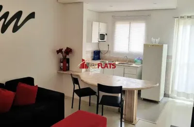 Flat com 1 quarto para alugar na Rua Funchal, 111, Vila Olímpia, São Paulo