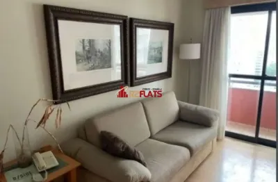 Flat com 2 quartos para alugar na Rua Sansão Alves dos Santos, 373, Brooklin, São Paulo