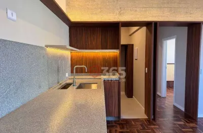 Apartamento retrofit com 1 dormitório à venda, 62 m² por r$ 500.000 - centro - curitiba/pr