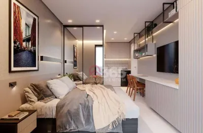 Studio à venda por r$ 320.000,00 - alto da glória - curitiba/pr