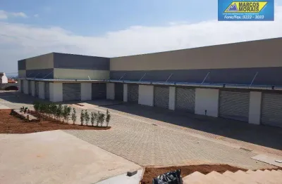 Cada porta é um salão para alugar, 30 m² + ou - 6m de altura , valor de  r$ 2.460/mês - jardim toledo - votorantim/sp