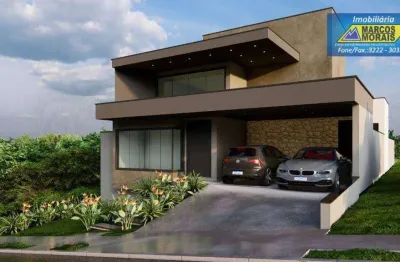 Casa com 3 dormitórios à venda, 186 m² por r$ 1.690.000 - condomínio chácara ondina - sorocaba/sp