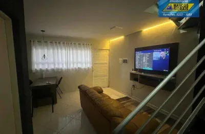 Casa com 2 dormitórios para alugar, 82 m² por r$ 3.970/mês - jardim araújo - votorantim/sp