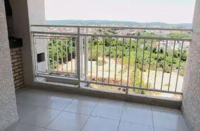 Lindo , novo apartamento com varanda gourmet com  2 dormitórios e 02 garagens à venda, 64 m² por r$ 449.000  - votorantim/sp