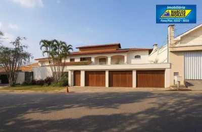Casa com 6 dormitórios para alugar, 694 m² por r$ 22.000,00/mês - jardim américa - sorocaba/sp