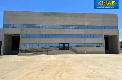 Galpão localizado zona industrial, condomínio fechado com segurança 24h (om bunker). em término de construção.