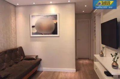 Apartamento com 2 dormitórios à venda, 53 m² por r$ 395.000,00 - vila carvalho - sorocaba/sp