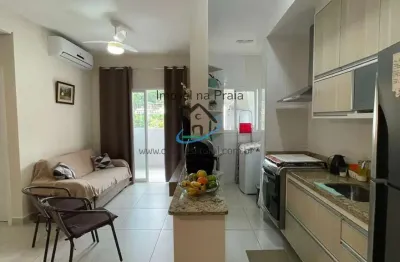 Apartamento para venda em ubatuba, praia das toninhas, 2 dormitórios, 1 suíte, 2 banheiros, 1 vaga