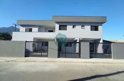 Sobrado para venda em caraguatatuba, massaguaçu, 2 dormitórios, 2 suítes, 3 banheiros, 1 vaga